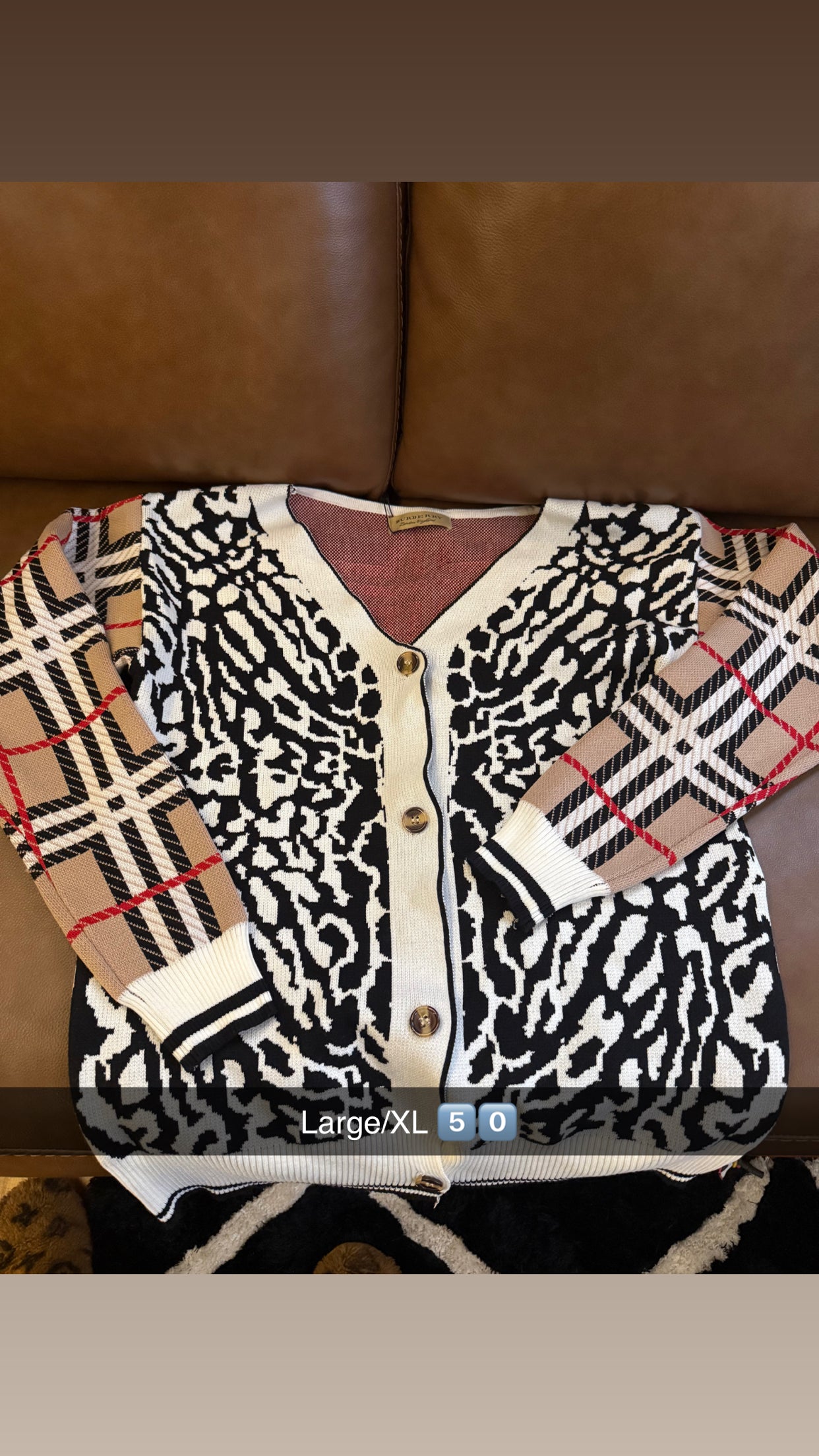 BurrRrBerry Cardigan