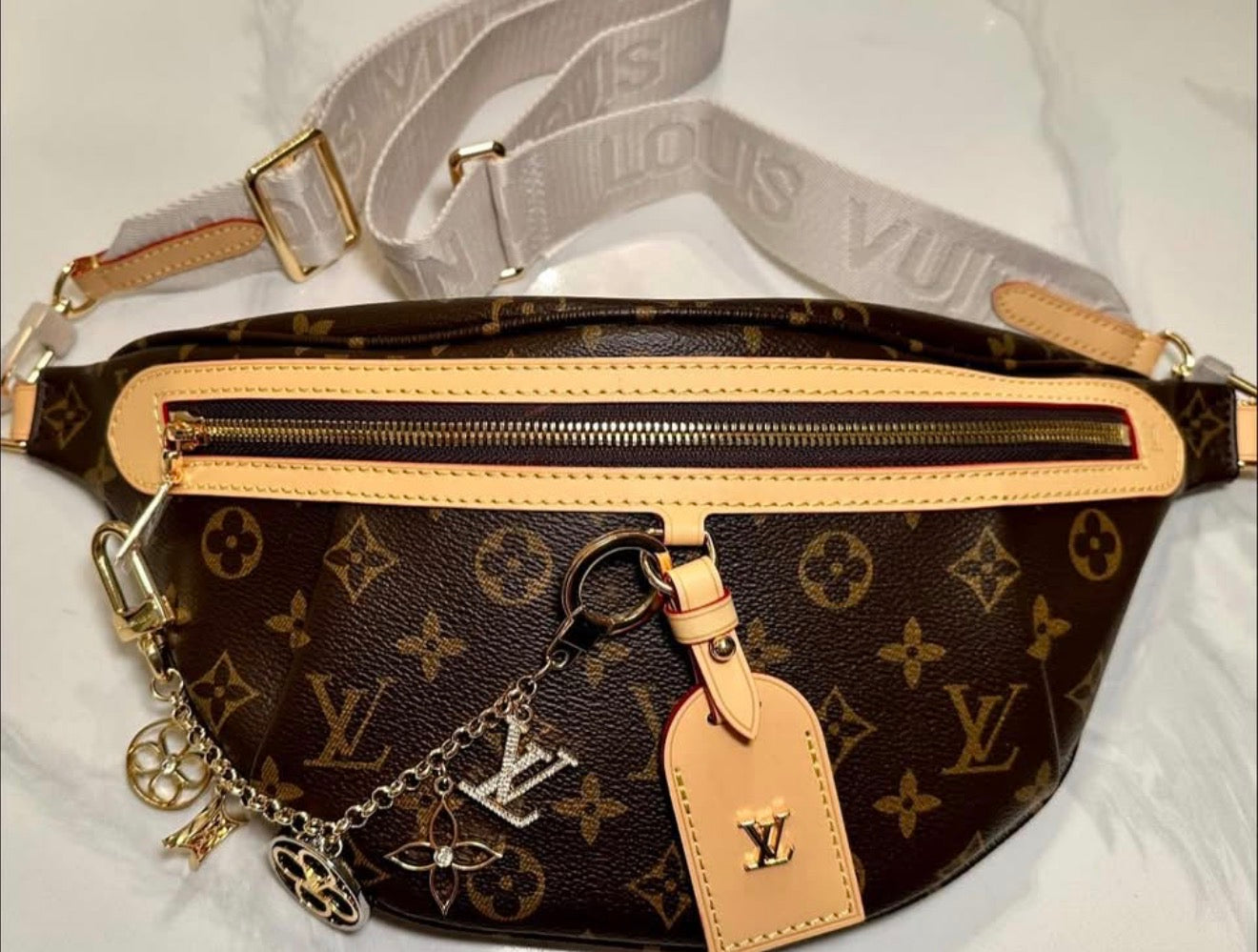 EllVee Fanny/sling with canvas strap