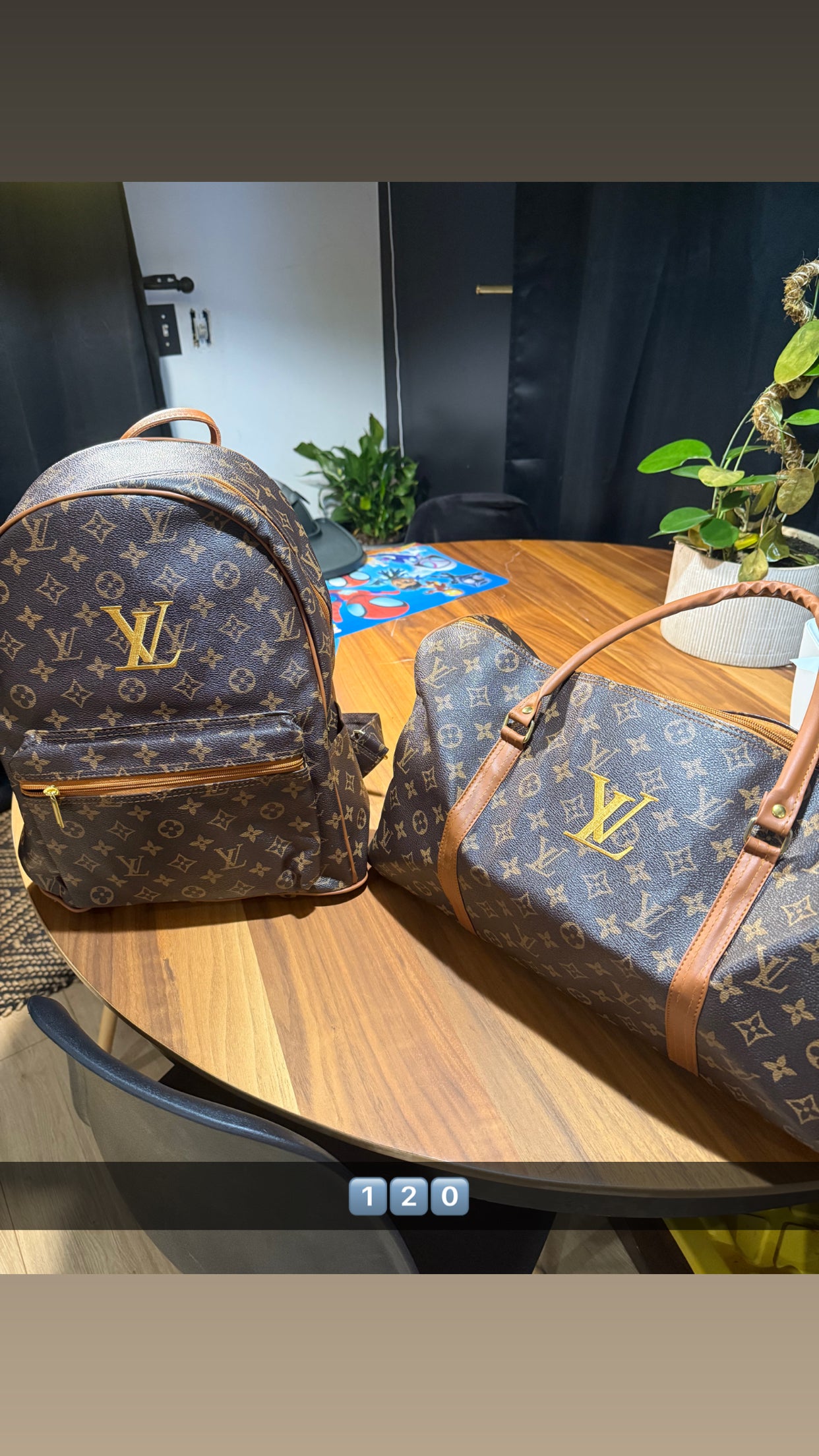 EllVee backpack/duffle SET